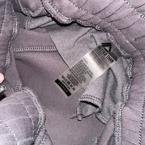 Men's alphalete gray joggers sz L - Picture 4 of 6